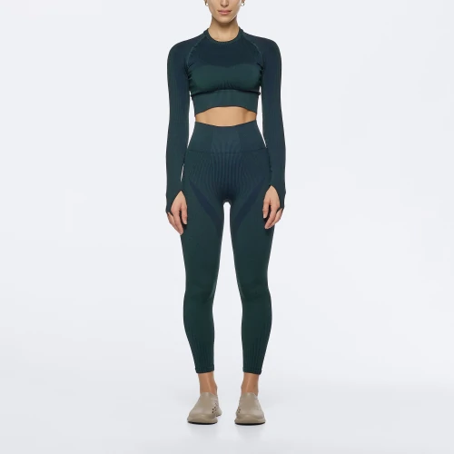 Crop Top à Manches Longues Power Peach Girls (5)