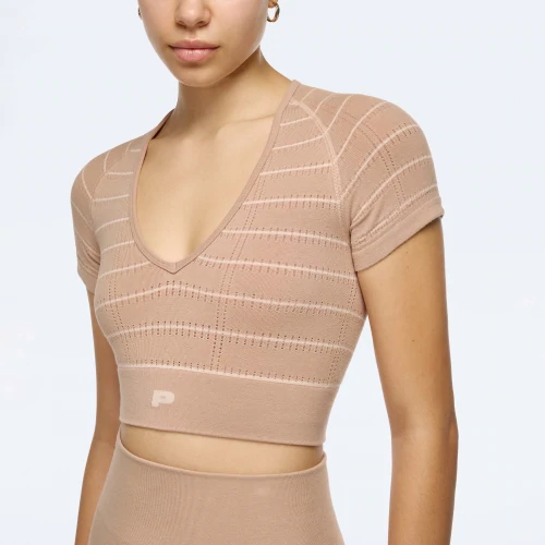 Bamboo Bliss Crop T-Shirt (2)