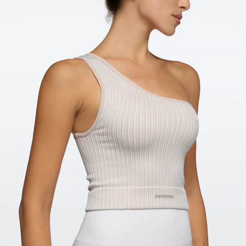 Crop Top Asymétrique Adorable (2)