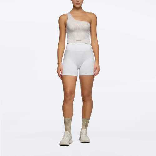 Crop Top Asymétrique Adorable (5)