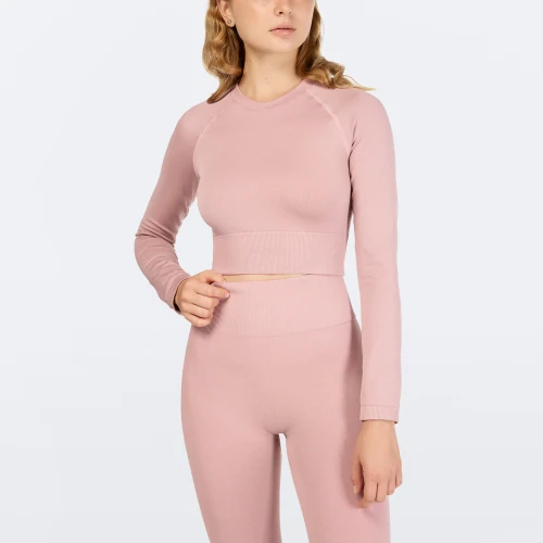 Crop Top à Manches Longues Alpine (3)