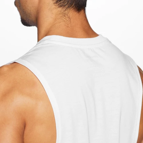 Script Men Tank Top - White - Clothing | Prozis