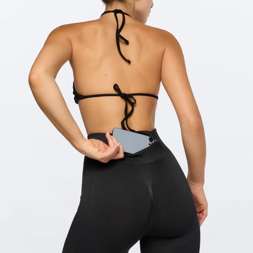 Peach Perfect Pocket Leggings mit mittlerer Taille (4)