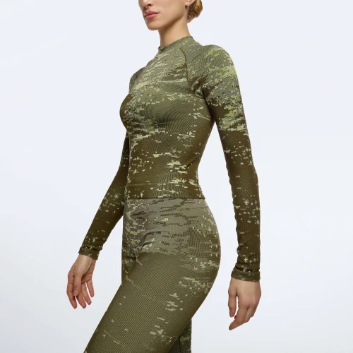 Maillot de Corps à Manches Longues Glitch (2)