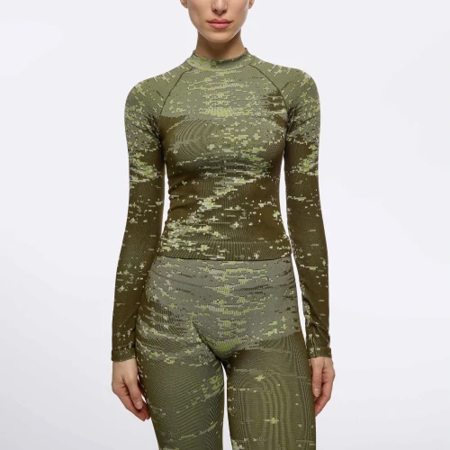 Maillot de Corps à Manches Longues Glitch (3)