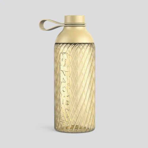 Spiral Shaker Bottle - Desert Beige (4)