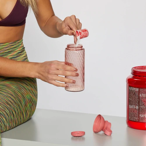 Spiral Shaker Bottle - Pink (3)