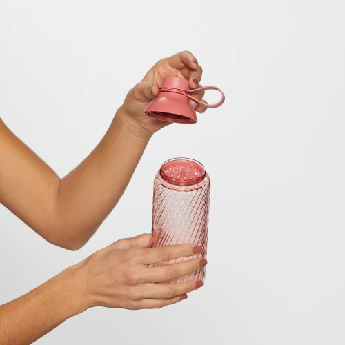 Spiral Shaker Bottle - Pink (4)