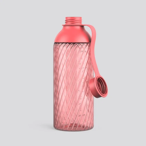 Spiral Shaker Bottle - Pink (5)