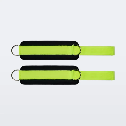 Sangle de Cheville - Paire (2) - Noir / Jaune Fluo (4)