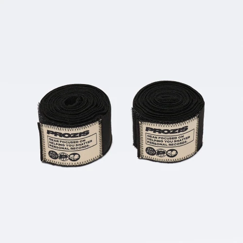 Bandes de Boxe KO 4,5 m x 2 - Noir (2)