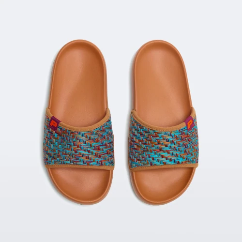 Bubble Raffia Slides (2)