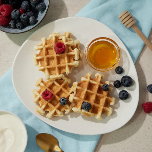 Waffeln ohne Zucker (6 Stück) - Vanillegeschmack (5)
