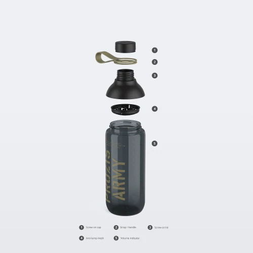 Fusion Shaker Bottle - Black / Desert (4)