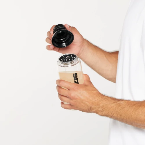 Fusion Shaker Bottle - Crystal / Black (5)