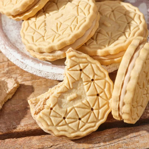 Double Creamy Protein Cookies (2 packs of 4) - Hazelnut & White Chocolate Cream (5)