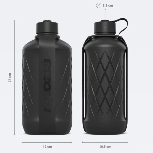 Hydra Bottle - 1.8L Black/Black (4)