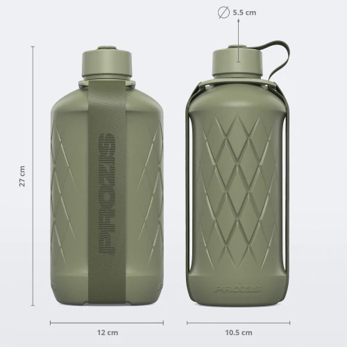 Hydra Bottle - 1.8L Oil Green / Oil Green (4)