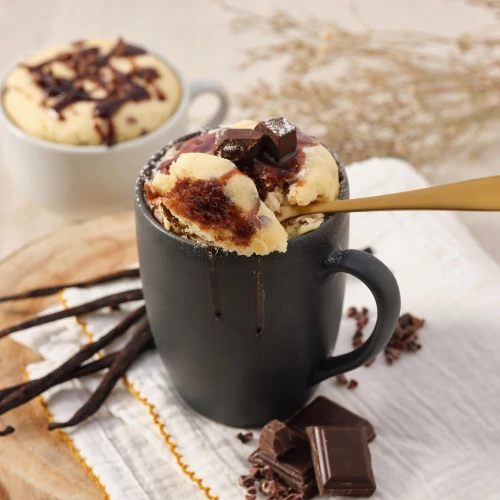 Protein Mug Cake - Vanille et Pépites de Chocolat 400 g (5)