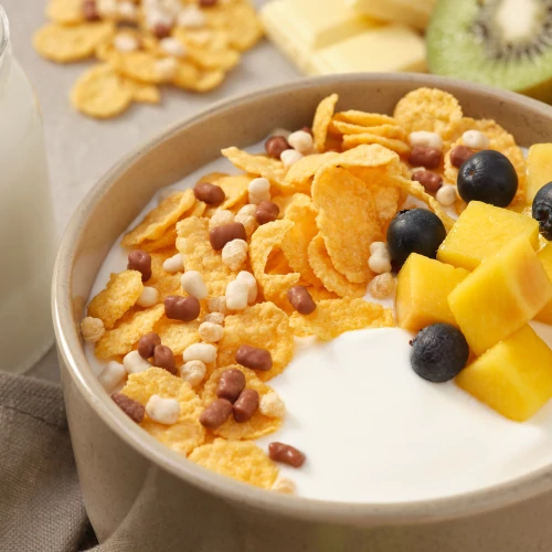 Proteinreiche Cornflakes - Schokoladen-Duo 175 g (5)