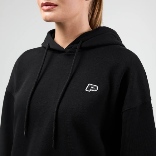 Athleisure P Kurz geschnittener Kapuzenpullover (5)