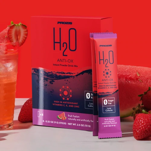 H2O Antioxidant Drink Mix – 8 Sticks - Drinks | Prozis