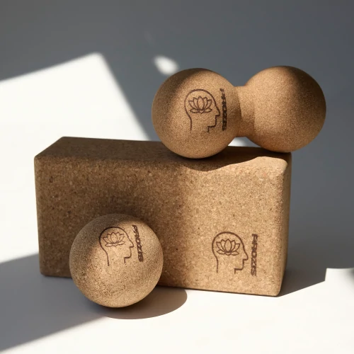 Balle de Massage Double Balance Cork (4)