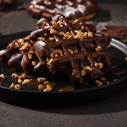 Waffle proteici (6 pz.) - Cioccolato (5)