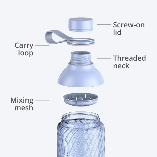 Spiral Shaker Bottle - Brunnera Blue (3)