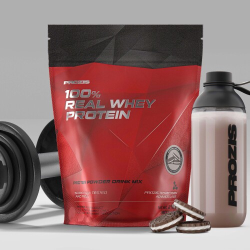 100% Real Whey Protein - 2 lb - Build Muscle | Prozis