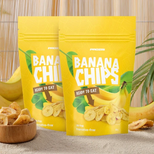 2 x Banana Chips 100 g - Free From & Dietary Needs | Prozis