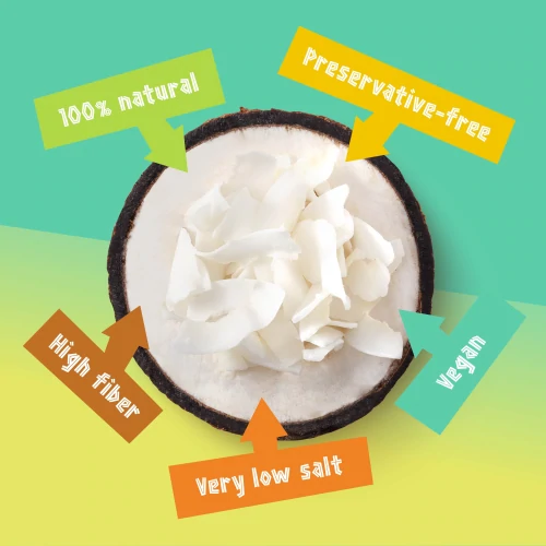 Αποξηραμένος καρύδα 200 γρ (8)