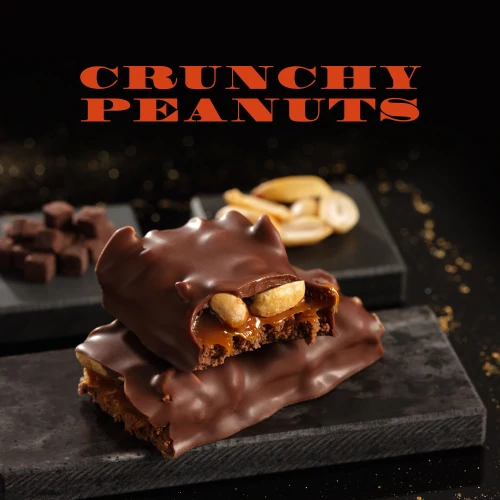 Billion Protein Peanut Bar 9 ct Milk Chocolate & Crunchy Peanuts (10)