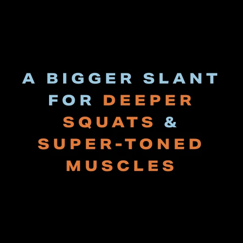 Slant Plus - Cales pour Squat (5)