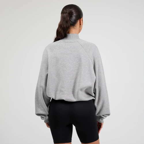 Athleisure P Sweatshirt mit Halbreißverschluss (2)