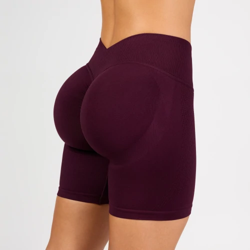 MuseFit Back V Shorts mit mittelhohem Bund (3)
