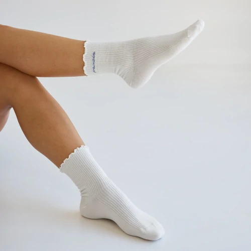 SoulSkin Ruffle Ankle Socks - 4 Pack (5)