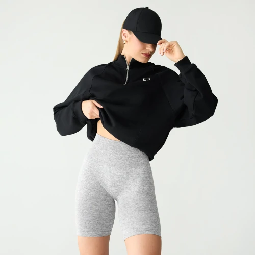 Athleisure Radlerhose mit hohem Bund (4)