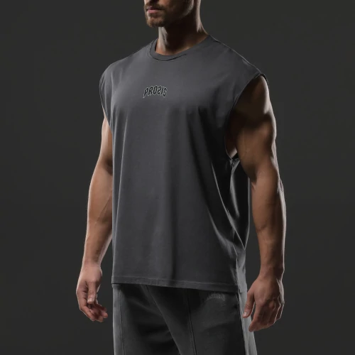 T-Shirt sans manches IronMode GI - Asphalt Gray (2)