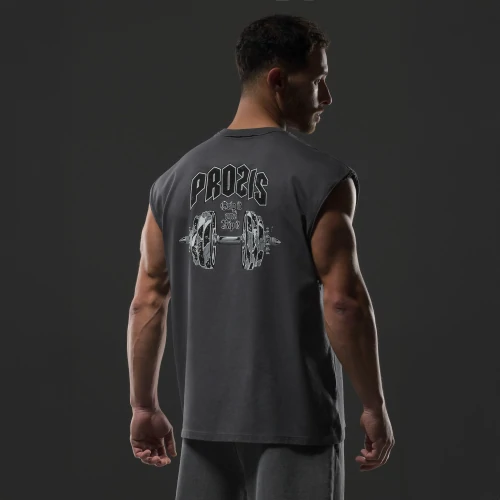 T-Shirt sans manches IronMode GI - Asphalt Gray (3)