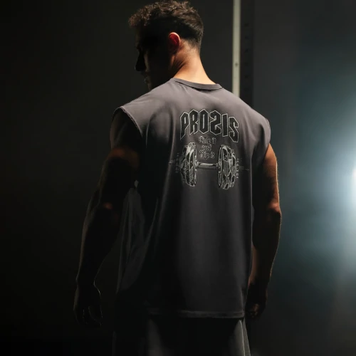 IronMode GI Sleeveless T-Shirt - Asphalt Gray - Tops | Prozis