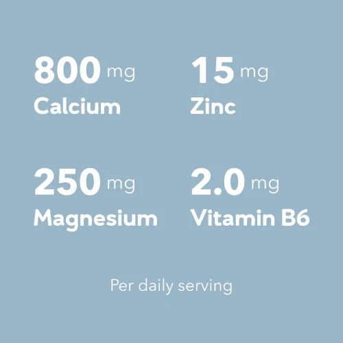 Calcium, Zinc & Magnesium 180 tablets (6)