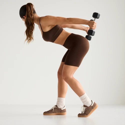 Athleisure Κοντό Κολάν Ποδηλασίας Χαμηλής Μέσης (4)