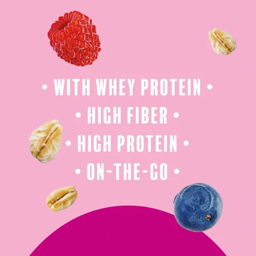4 x Oats-on-the-go Haferbrei mit Molke 60 g Waldfrüchte (4)