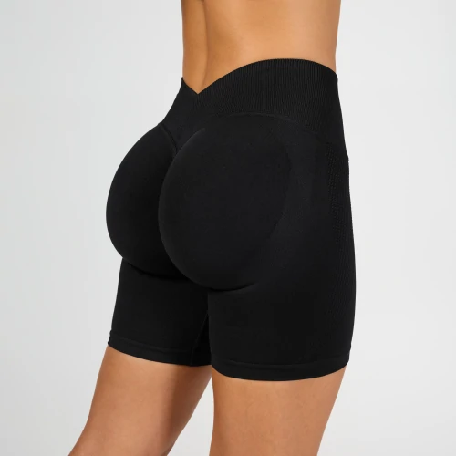 MuseFit Back V Shorts mit mittelhohem Bund (3)