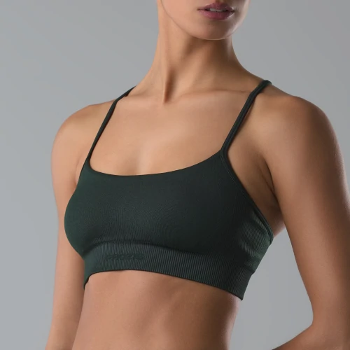 Athleisure Sport-BH - Dunkelgrün (5)