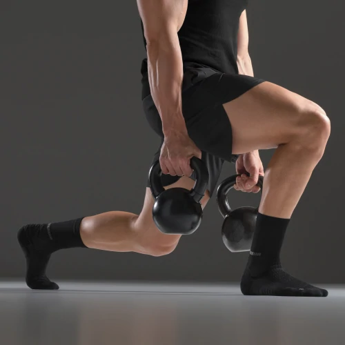 For Bare Feet Chaussettes Elevate Crew pour homme, Couleur de l'équipe