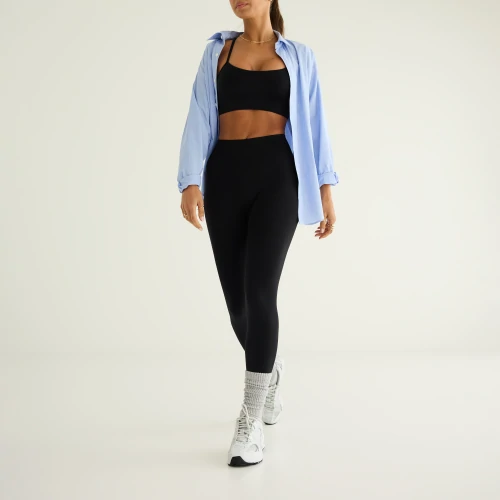 Athleisure Leggings mit mittelhohem Bund (4)