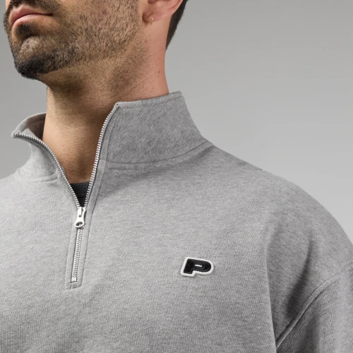 Athleisure P Ανδρικό Φούτερ με Μισό Φερμουάρ (5)