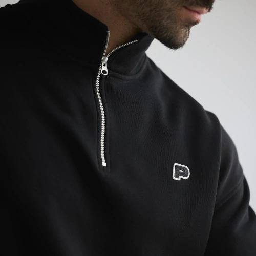 Athleisure P Ανδρικό Φούτερ με Μισό Φερμουάρ (5)